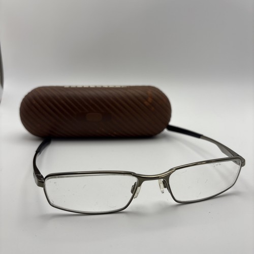 Oakley Socket 4.0 Olive Chrome Silver Eyeglasses Frames Designer RX