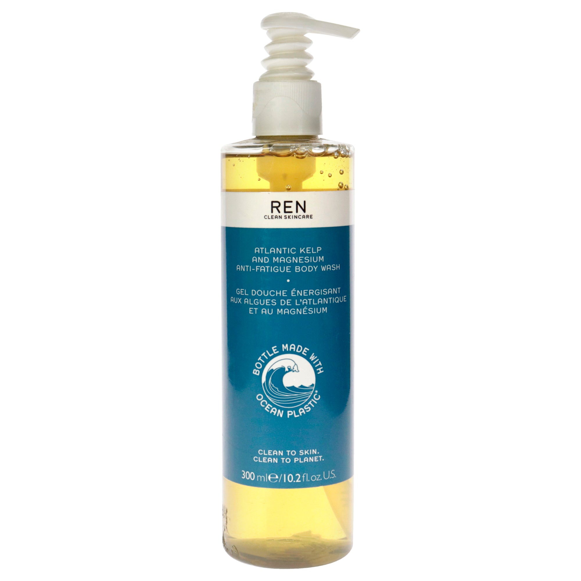 2281 Atlantic Kelp And Magnesium Anti Fatigue Body Wash by REN for Unisex 10.2 oz Body Wash