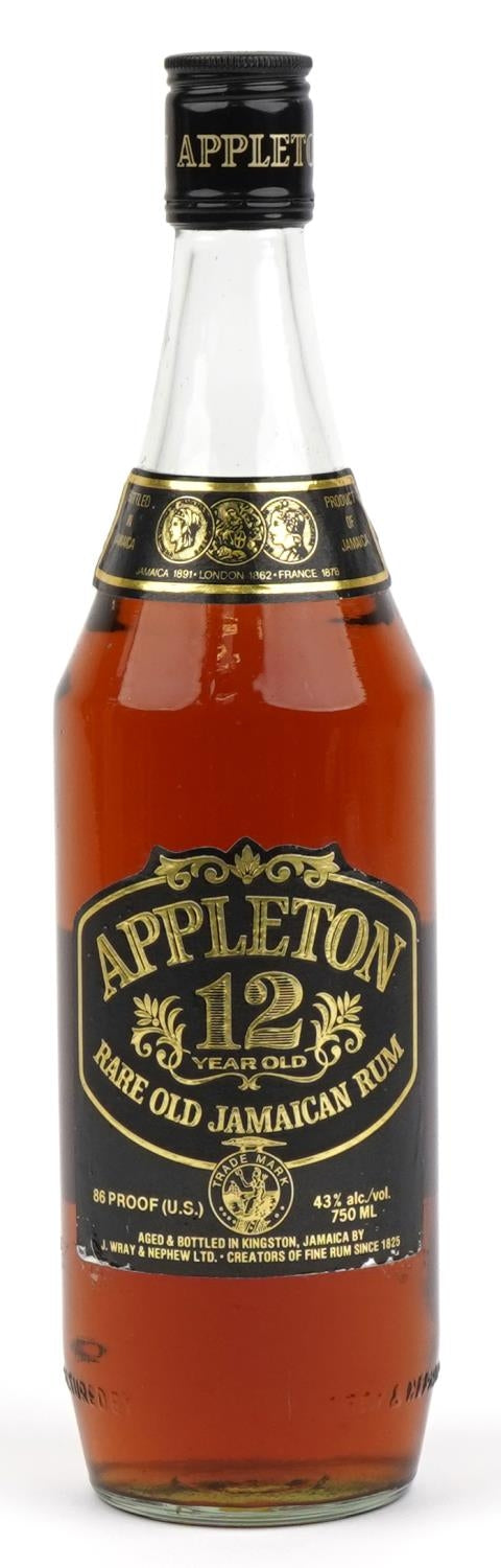 OLD SPIRITS COMPANY J. Wray & Nephew Appleton Reserve 12YO Rare Old Jamaican Rum   1970s (43%, 75cl)