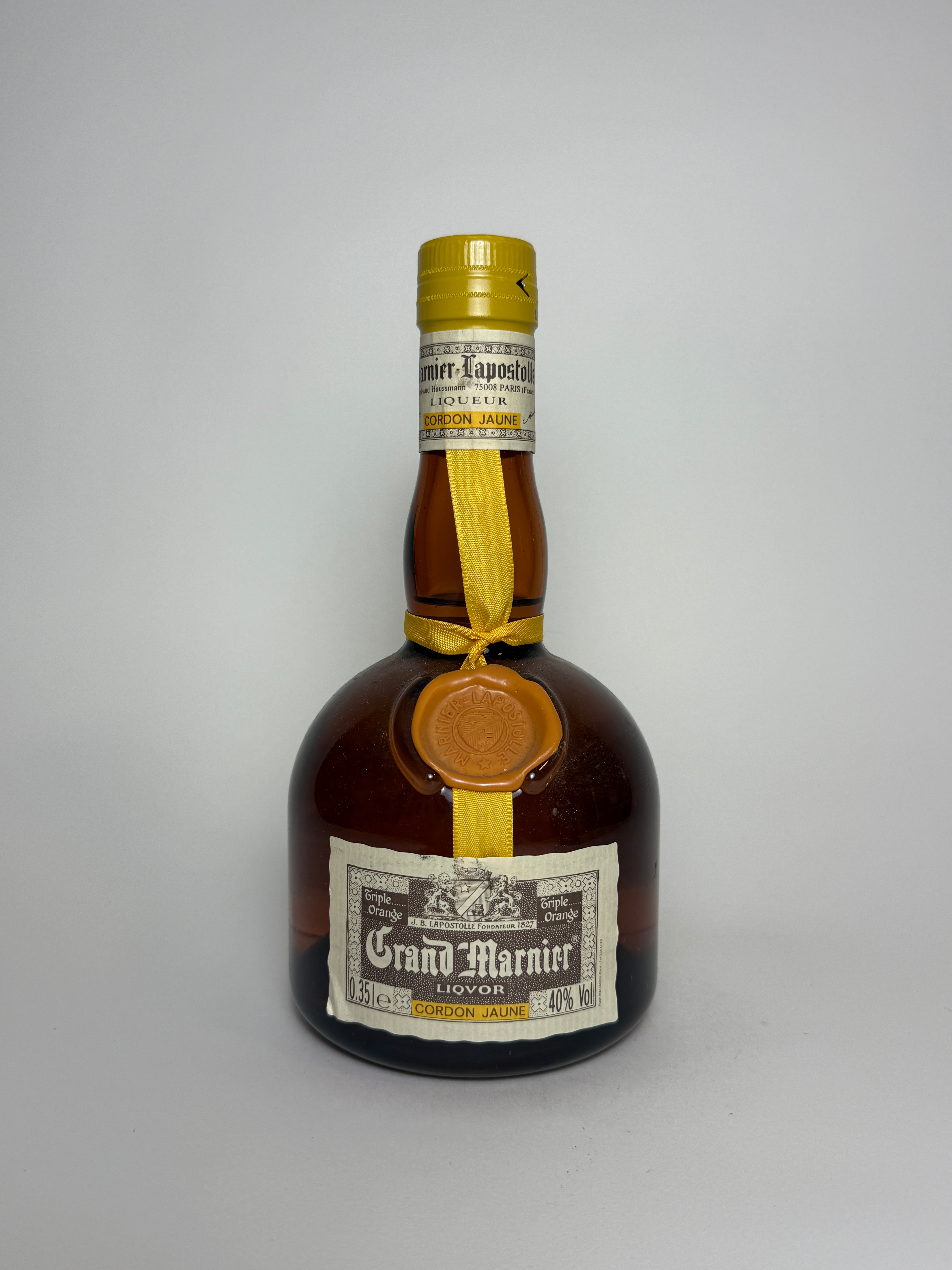 OLD SPIRITS COMPANY Grand Marnier Cordon Jaune   1990s (40%, 35cl)