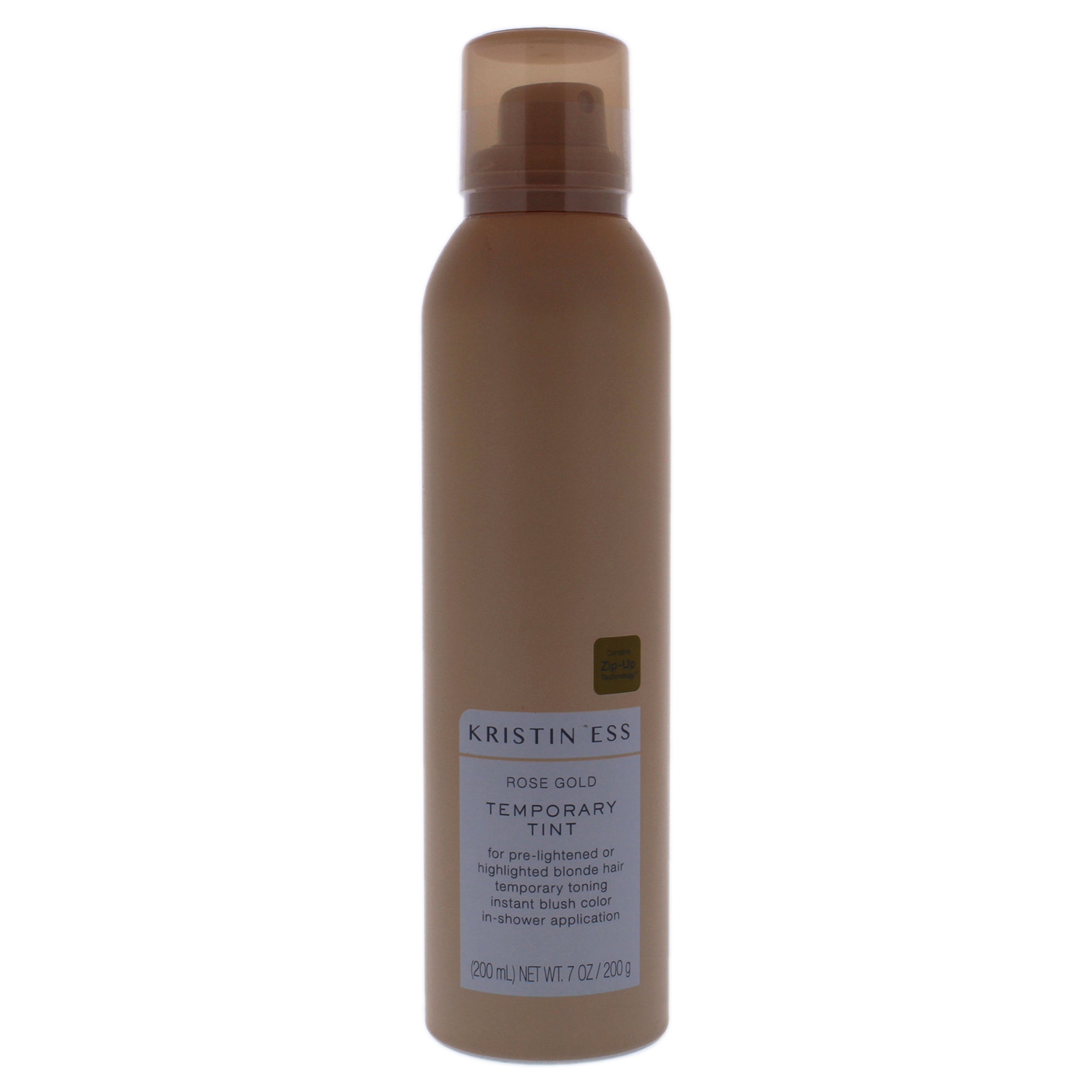 2281 Rose Gold Temporary Tint Spray by Kristin Ess for Unisex   7 oz Hair Color