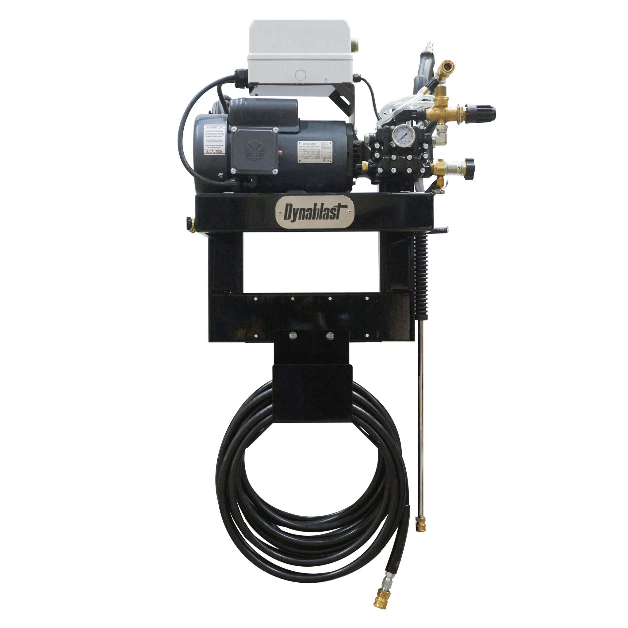 DYNABLAST Cold Water Commercial Grade 120V AC Electric Pressure Washer w Wall Mount, 1000 PSI, 2.1 GPM, 1.5 HP Motr, Triplex Pump, 50ft Hose, Assembly in Canada