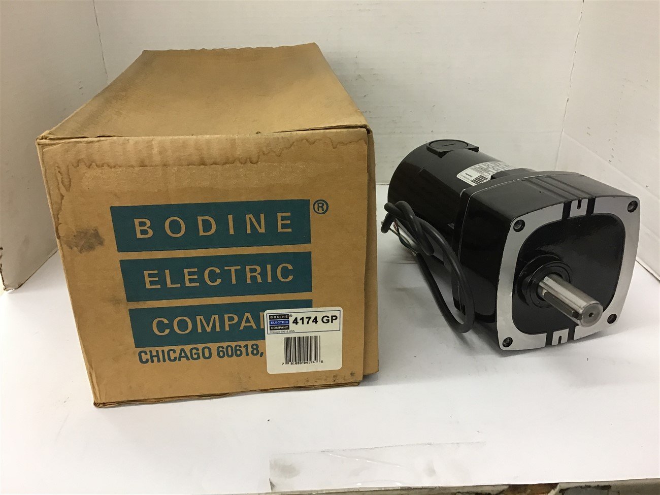 BME BEARINGS AND SURPLUS Bodine Electric 42A3BEPM E4 Gear Motor 1/8 HP 14 RPM 130V 180:1 Ratio