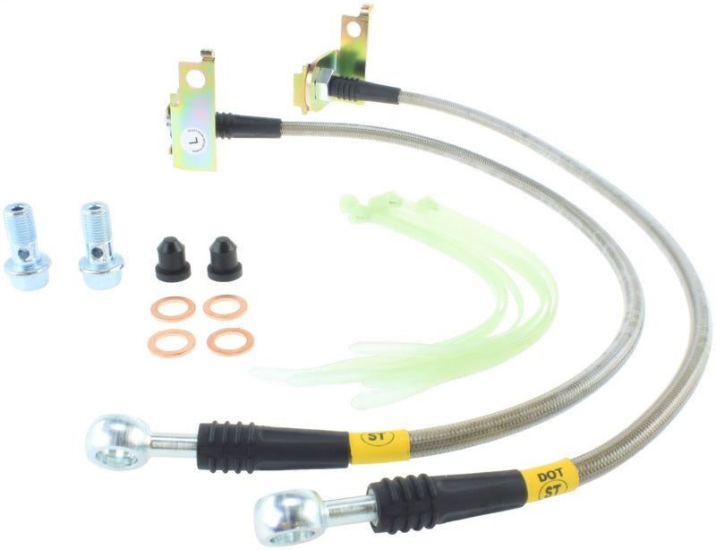 StopTech 03 05 Dodge SRT 4 Stainless Steel Front Brake Lines