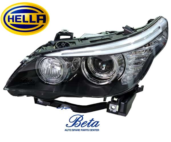 BETAAUTOPARTS BMW 5 Series E60 LCI (2008 2009), Headlamp Xenon Adaptive (Left), Hella, 63127045691