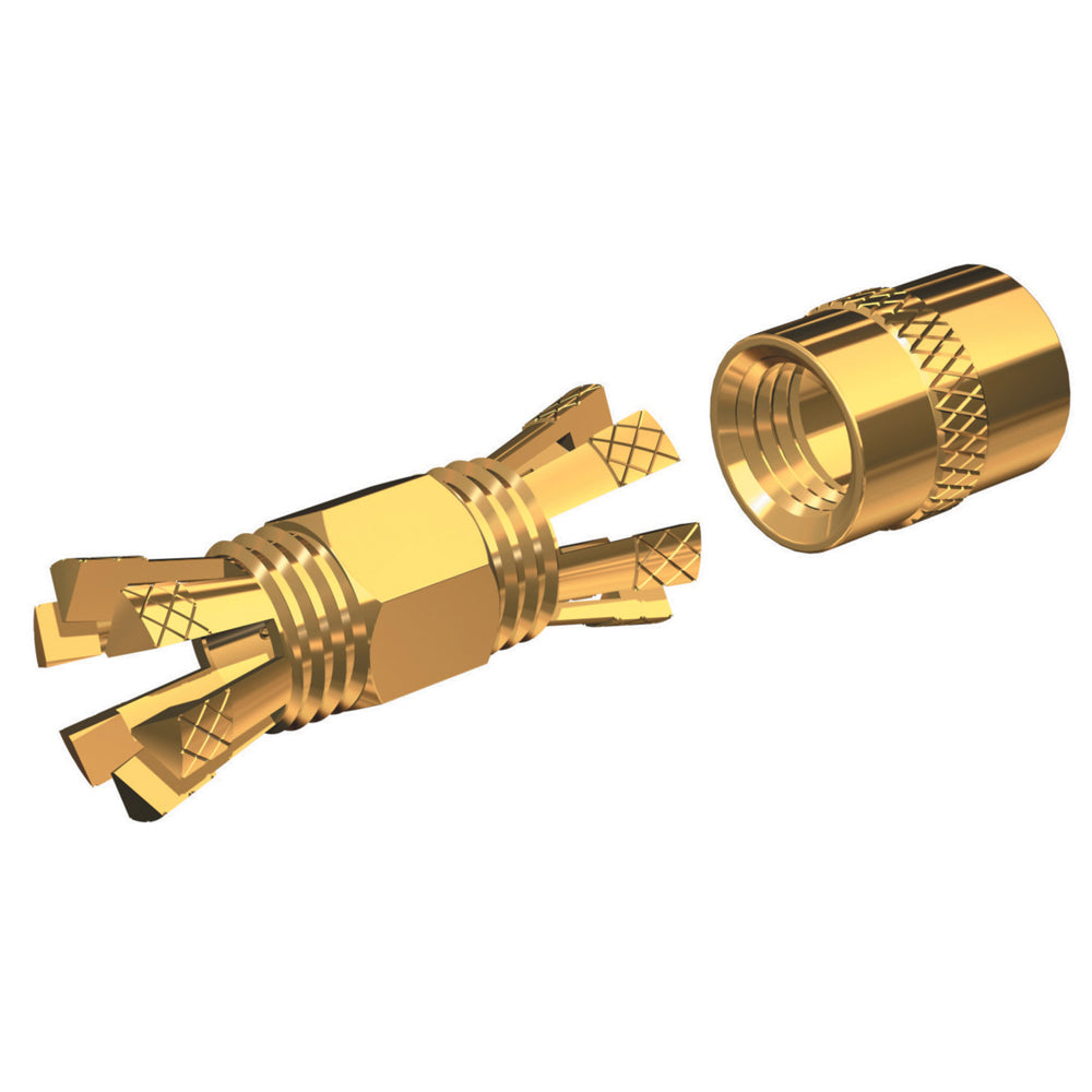 Shakespeare PL 258 CP G Gold Splice Connector For RG 8X or RG 58/AU Coax. [PL 258 CP G]