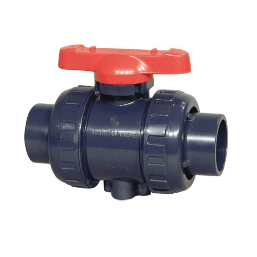 HARRINGTON 1" Type 21 Flange Ends True EPDM O rings CPVC Union Ball Valve 1612010