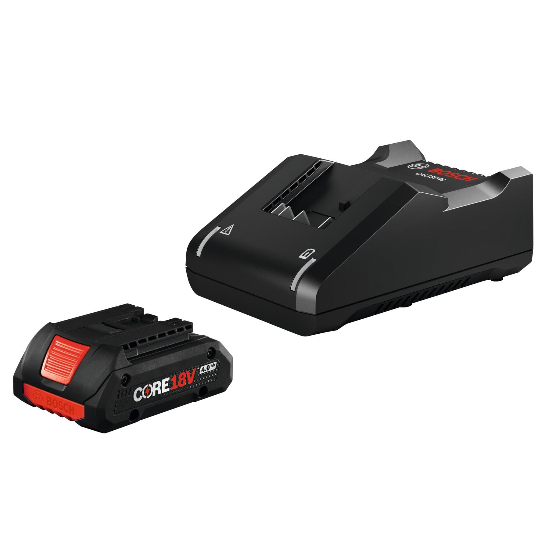 BOSCH 18V Core18V Starter Kit with Core18V Lithium Ion 4.0 Ah Compact Battery