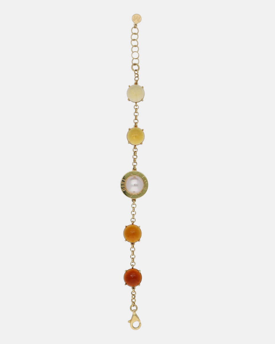 Pulsera Botón Ámbar Algaida