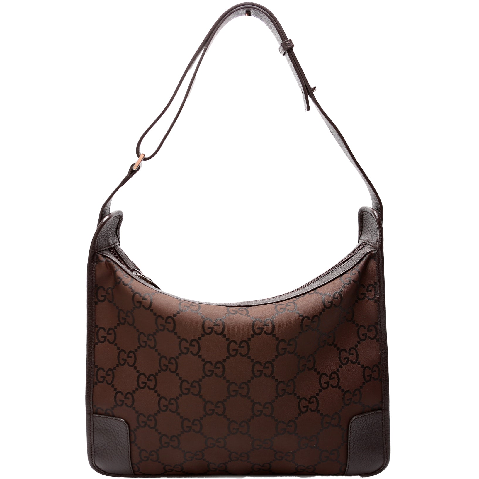 GUCCI 143743 GG Nylon Shoulder Bag