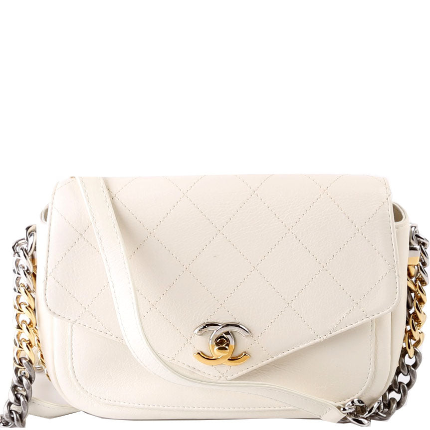 CHANEL Precious Union Flap Small Calf 27M