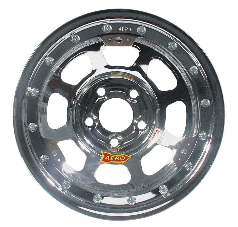 AERO RACE WHEELS 53 284730 15x8 3in 4.75 Chrome
