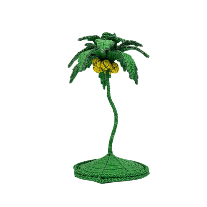 Bros on the Road King Palm Tree Candle Holder