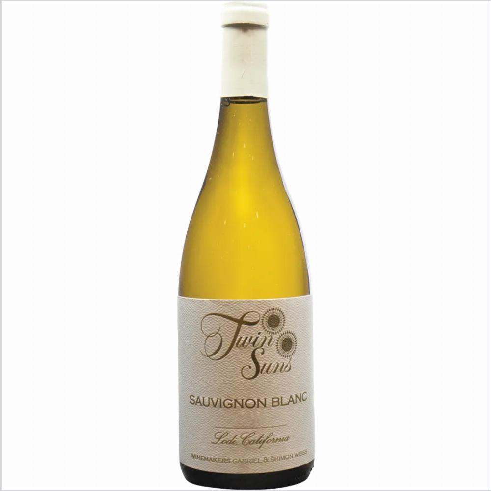 67WINE Twin Suns Sauvignon Blanc Elk Vineyard Lodi California Kosher 2024 750ml