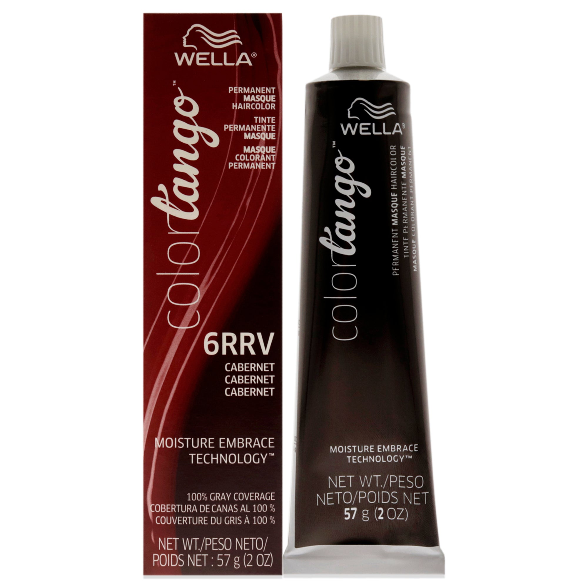 2281 Color Tango Permanent Hair Color   6RRV Cabernet by Wella for Unisex   2 oz Hair Color