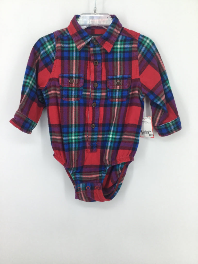OshKosh B'gosh Child Size 18 Months Multi Color Onesie