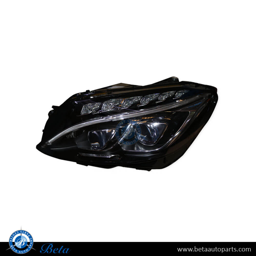 BETAAUTOPARTS Mercedes C Class W205 (2015 2018), Headlamp Dynamic LED (Left), China, 2058202961 / 2059067902