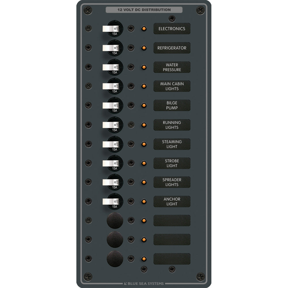 BLUE SEA SYSTEMS Blue Sea 8376 Panel DC 13 Position Vertical [8376]
