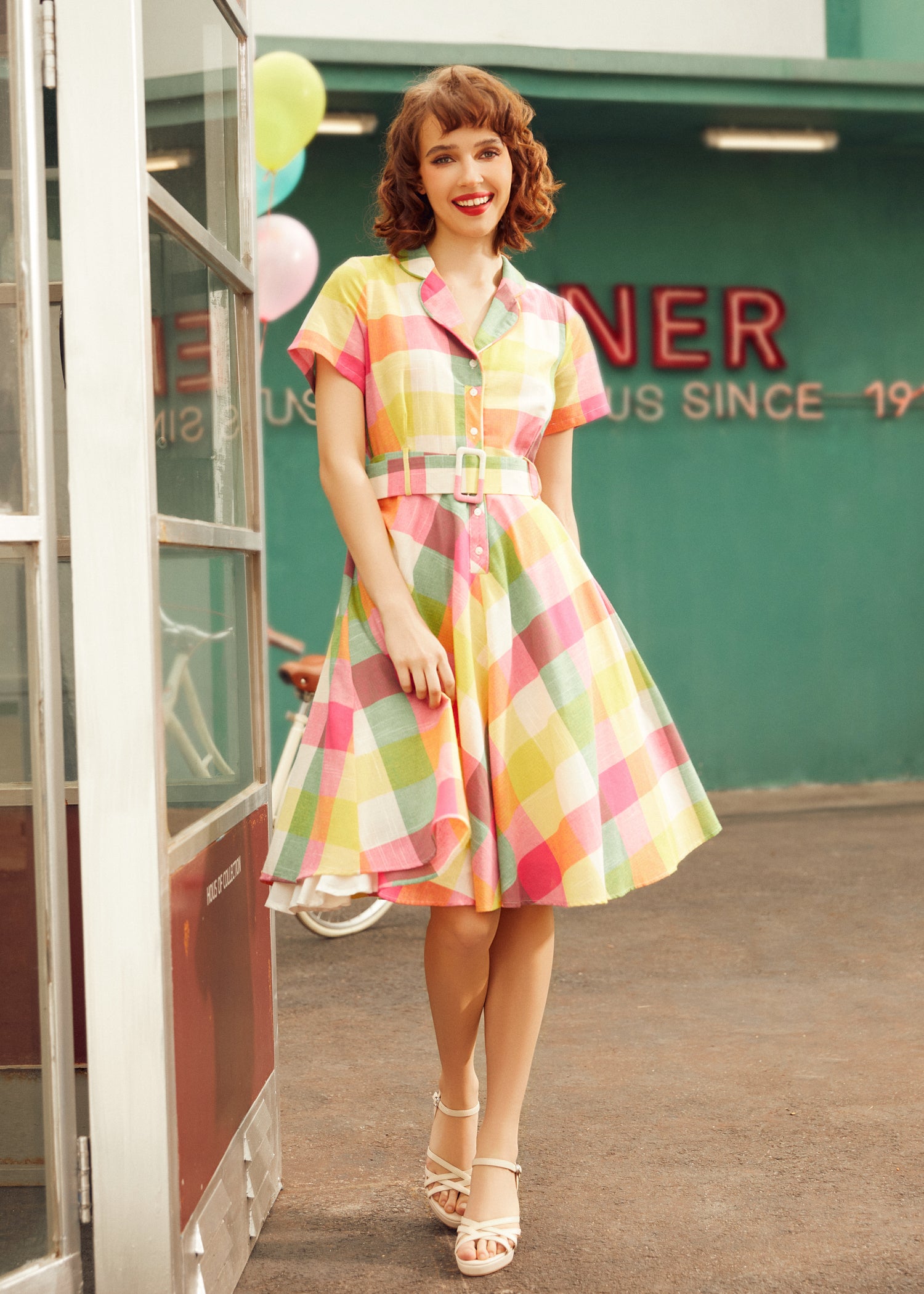 BTC The Soda Fountain Sweetheart Dress