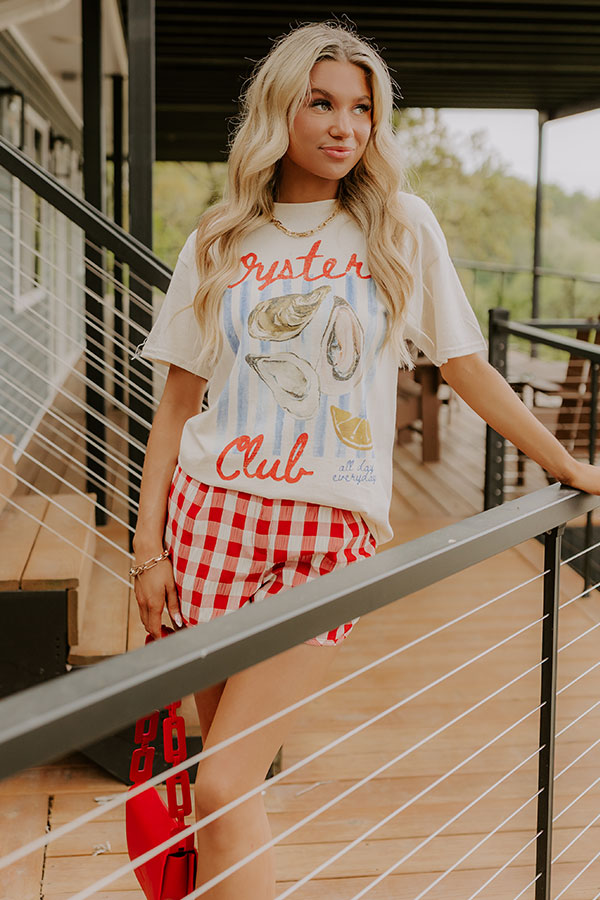 IMPRESSIONS Oyster Club Vintage Graphic Tee