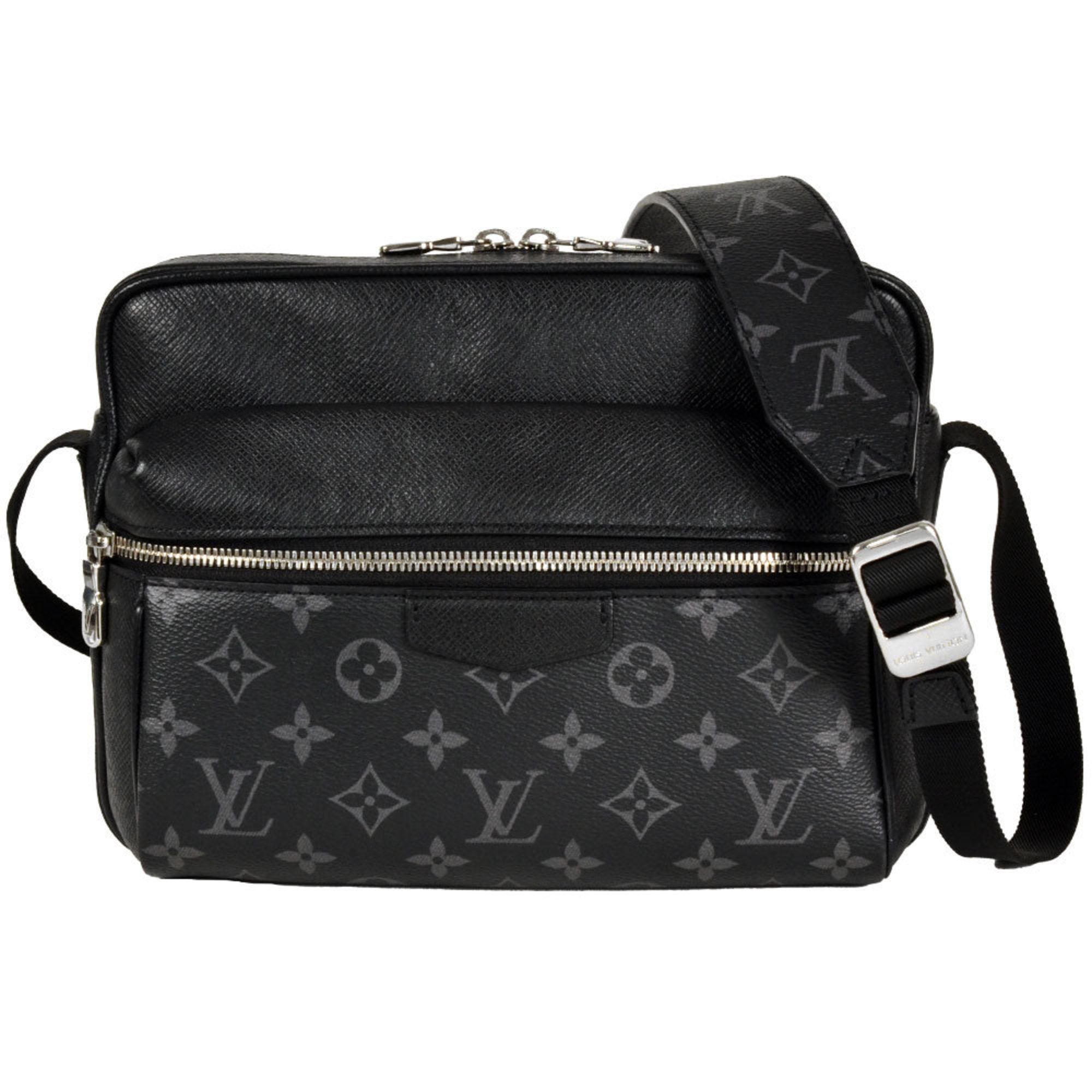 2275 Louis Vuitton Monogram Eclipse Noir Taigarama Shoulder Bag (Pre Owned)