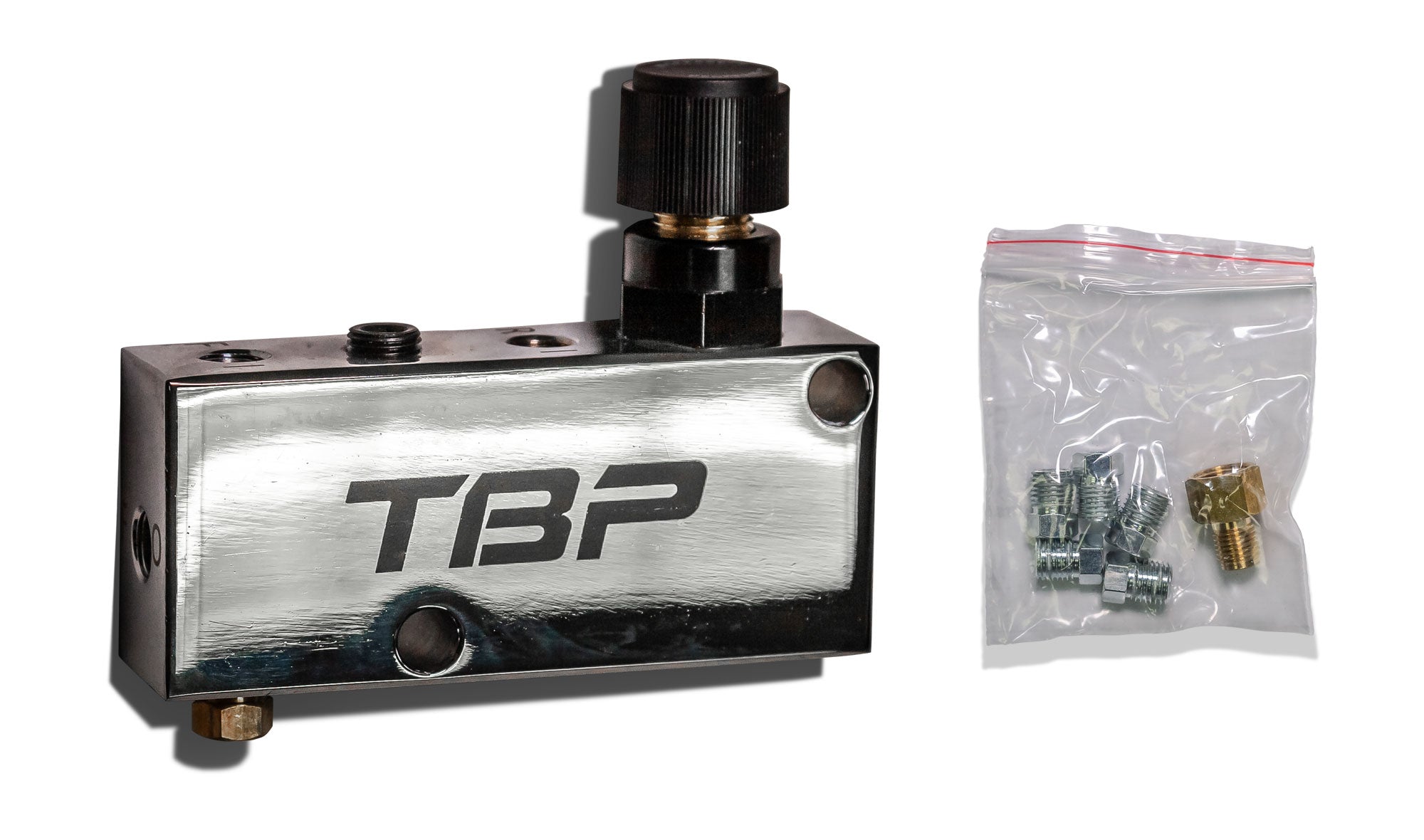 TOMS OFFROAD Chrome Adjustable Disc Brake Proportioning Valve