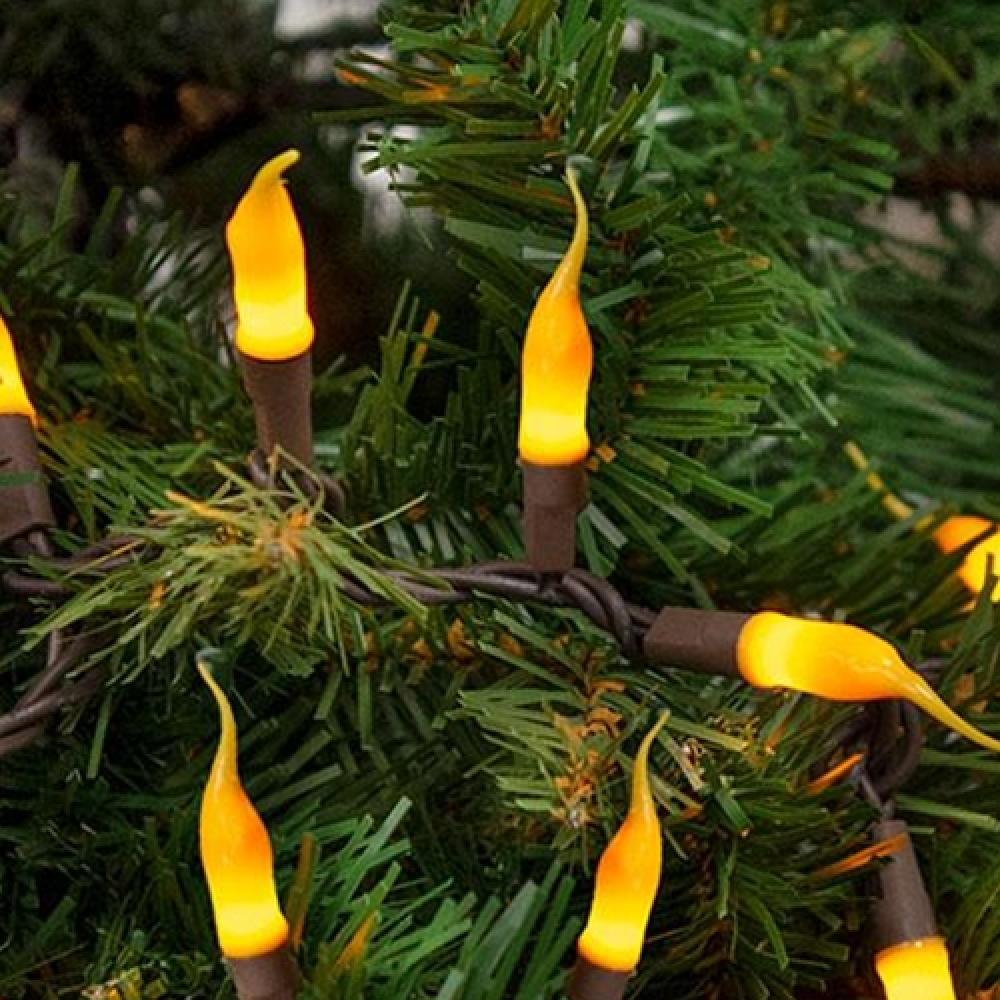 2736 Silicone Lights Brown Cord 50ct