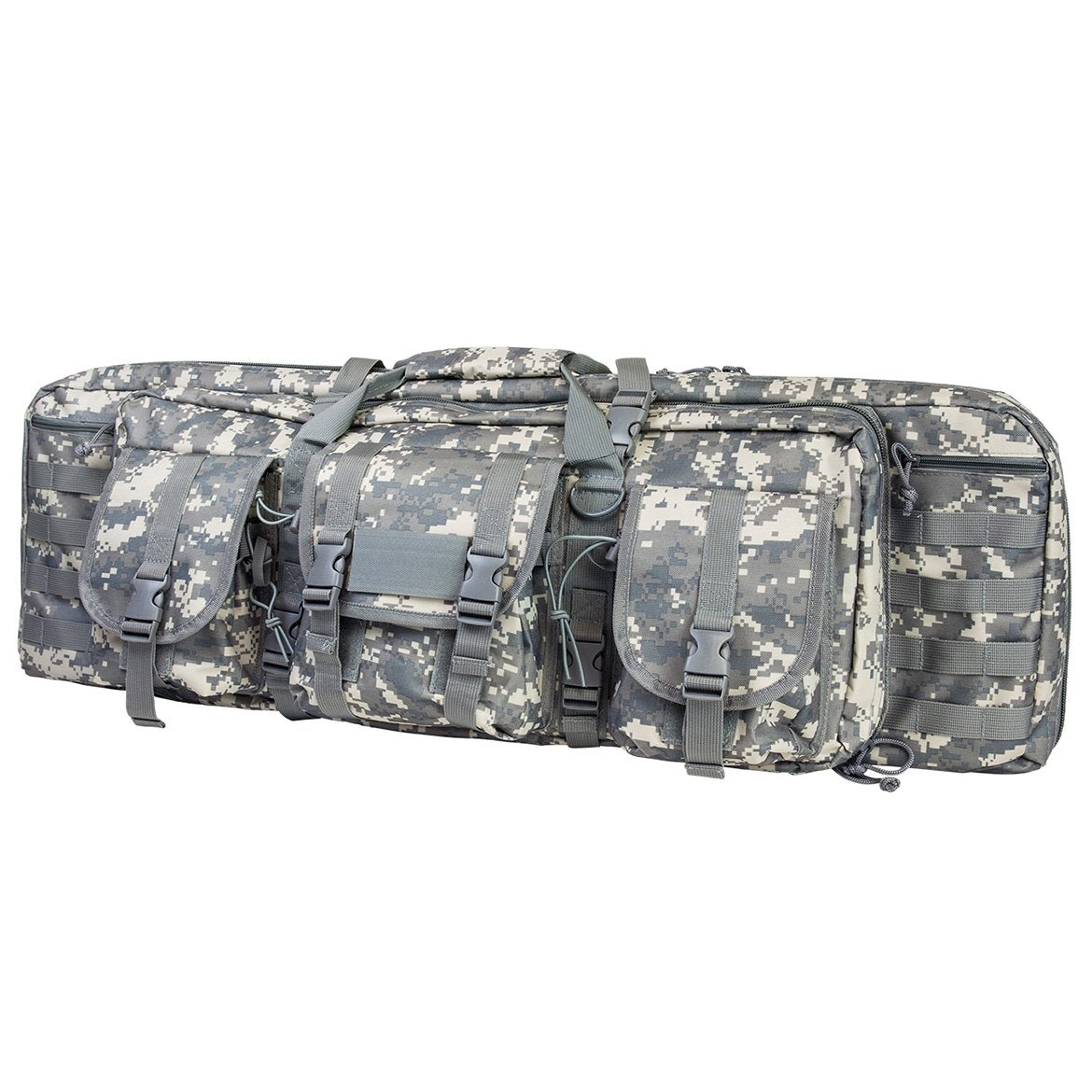 VISM by NcSTAR CVDC2946D 46 Double Carbine Case Digital Camo 46 Inches