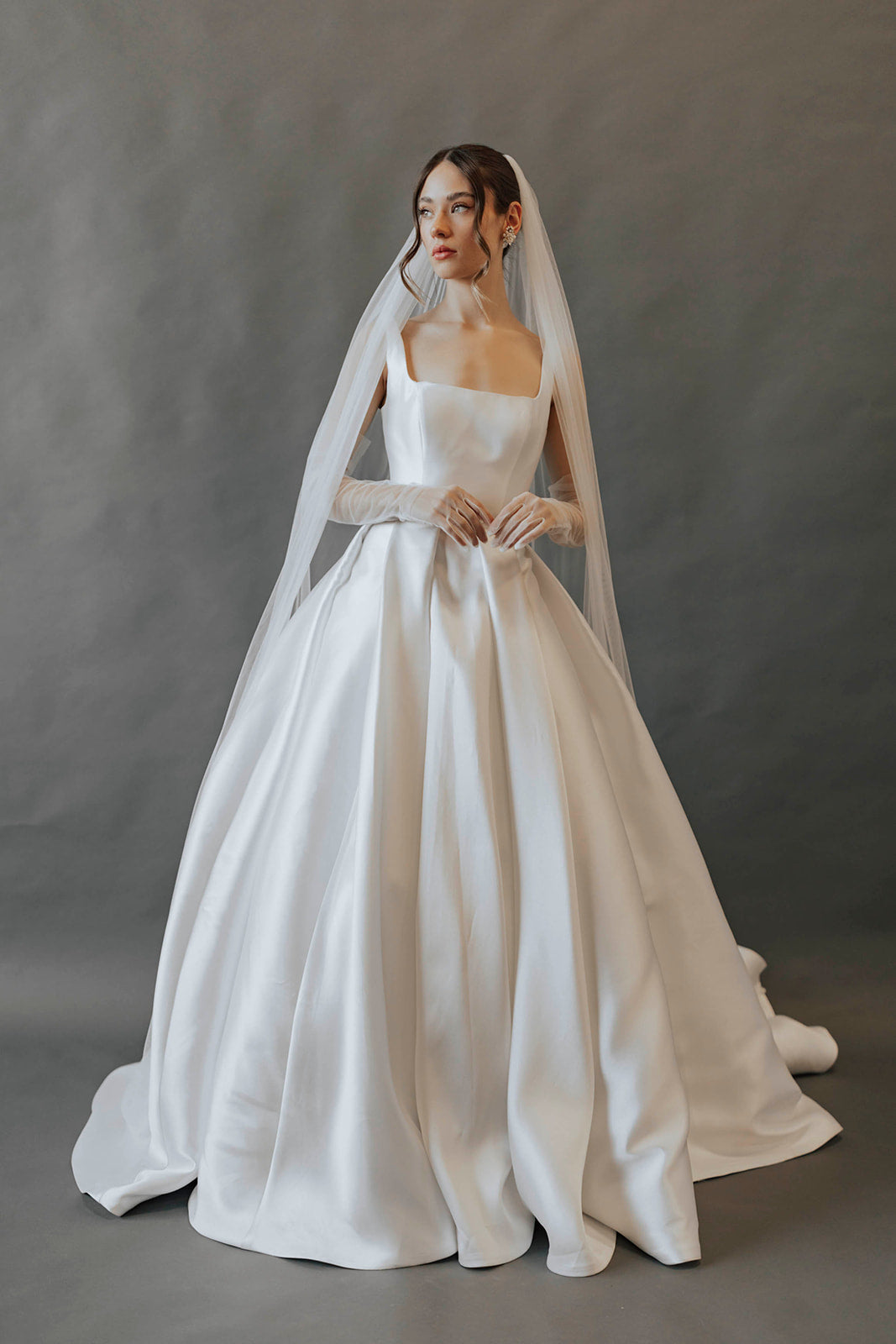 UNTAMED PETALS Molly Mikado Ballgown   SAMPLE SALE