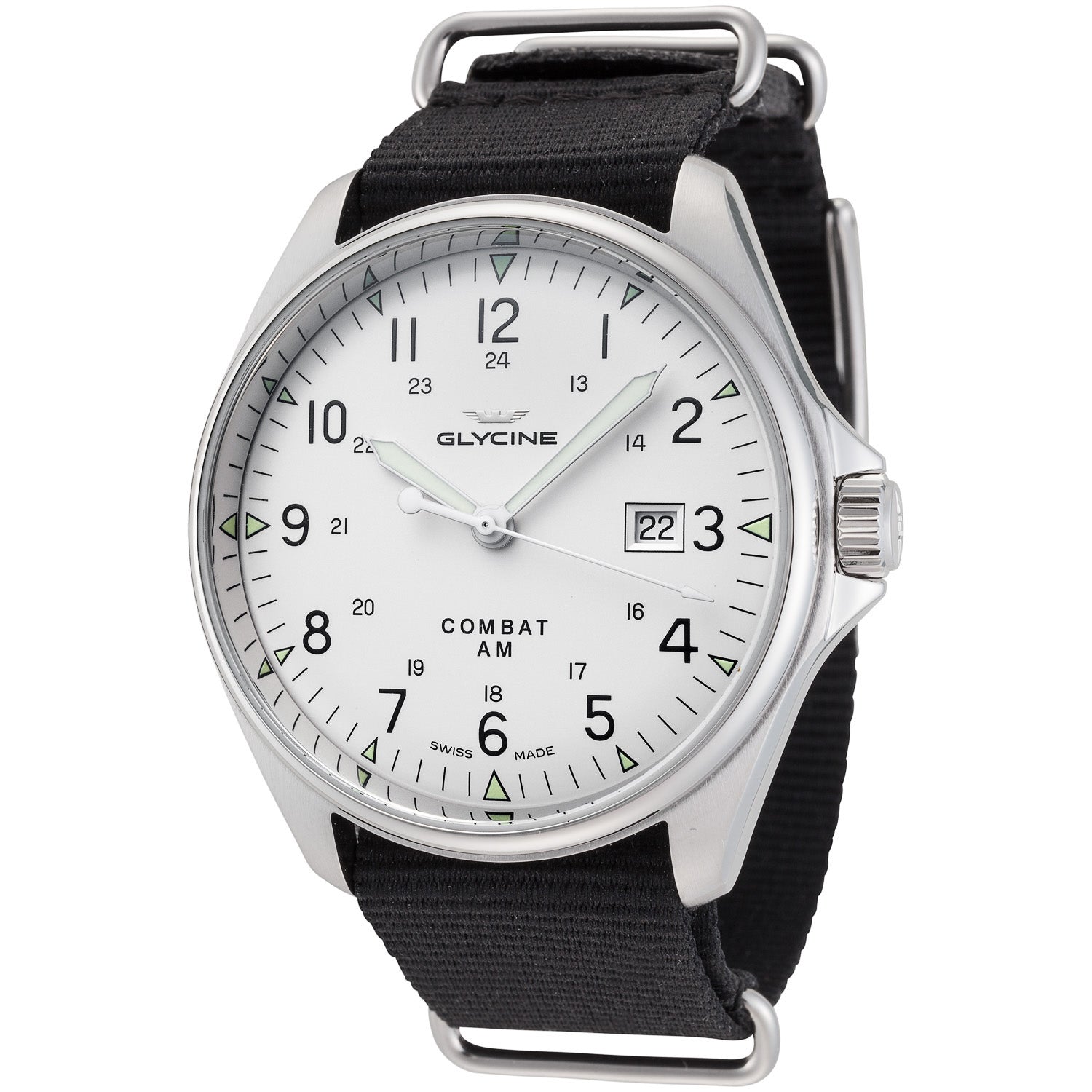 2401 Glycine Men's Combat 6 Vintage 43mm Automatic Watch