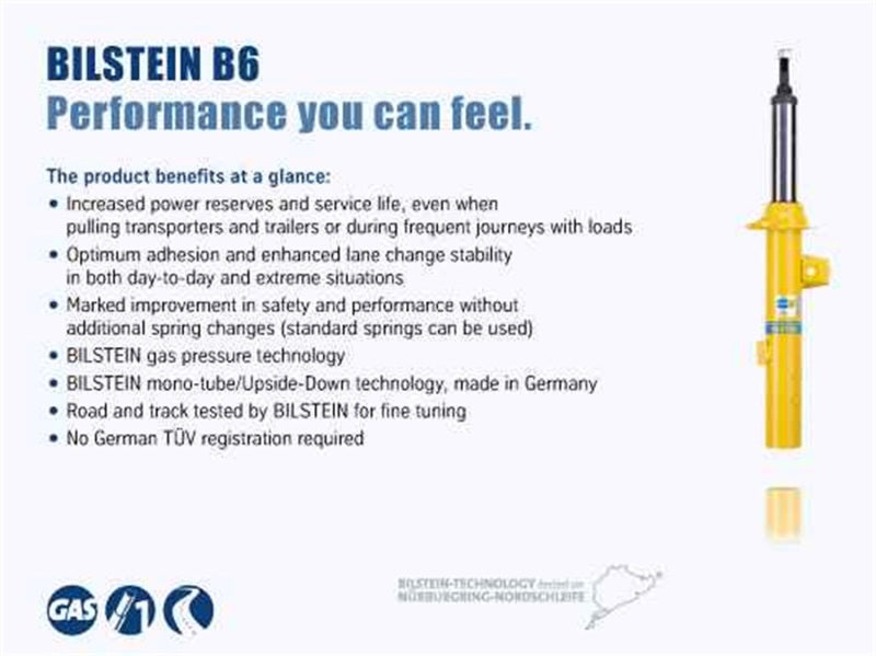 Bilstein B6 13 18 Toyota RAV4 Front Right Twintube Strut Assembly