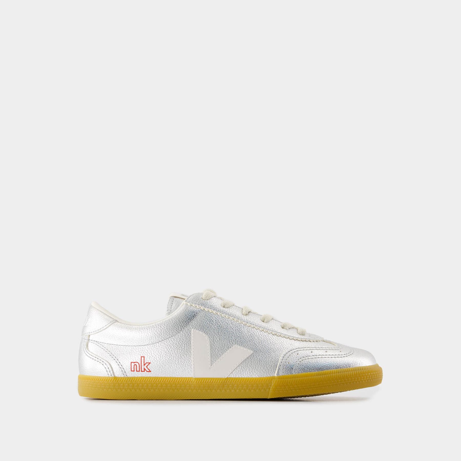 Volley Sneakers   Veja x NK   Leather   Silver