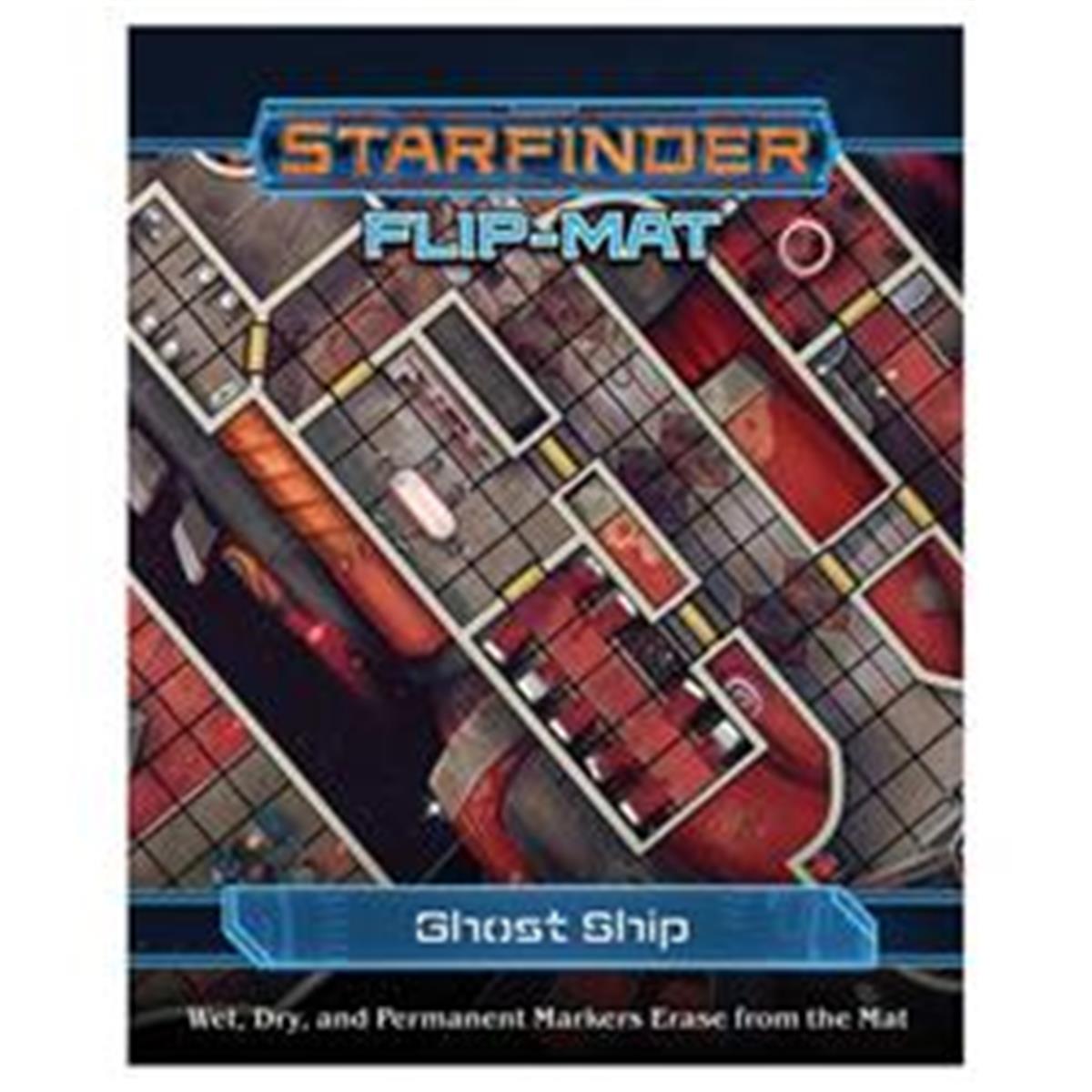 2297 Paizo  Starfinder Adventure PathFlip Mat Starship Ghost Ship Game