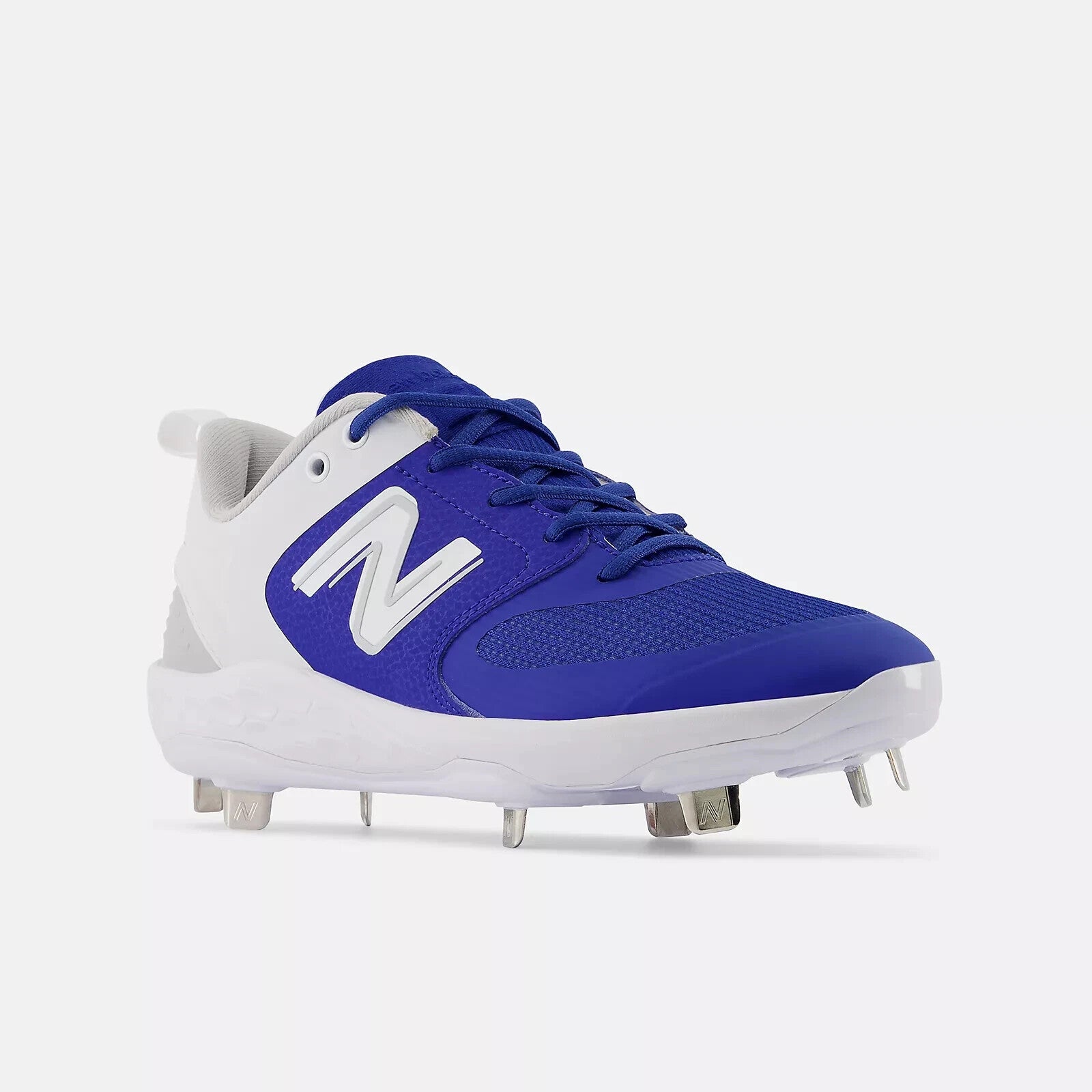2718 New Balance Fresh Foam X Velo V3 SMVELOB3 Women 7.5 Blue Softball Cleat GBNC689