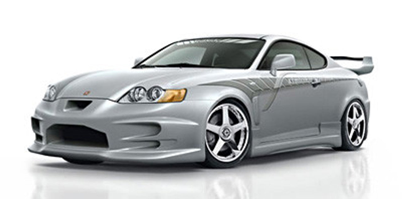 VeilSide 2003 2006 Hyundai Tiburon Tuscani Coupe Formula Model Side Skirts (FRP)