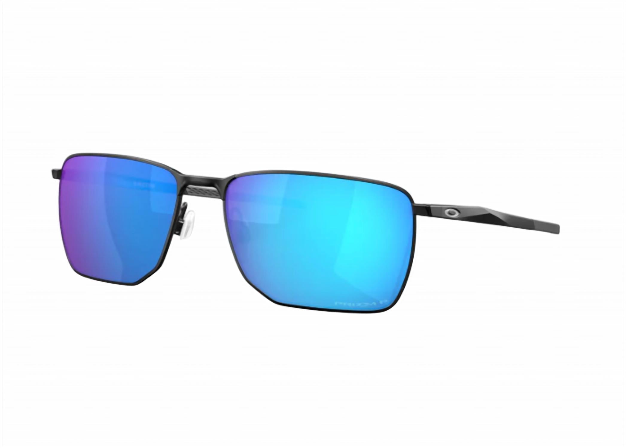 2244 Men's Ejector Polarized Sunglasses 4142   16   58 In Satin Black prizm Sapphire