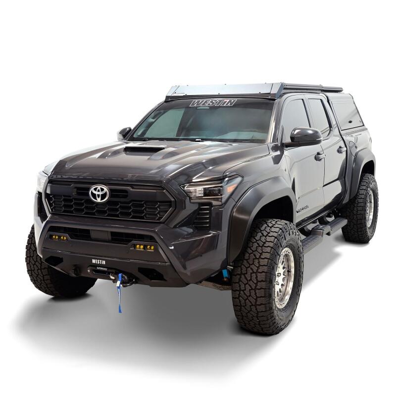 Westin 2024 Toyota Tacoma Pro Series Mid Width Front Bumper   Textured Black