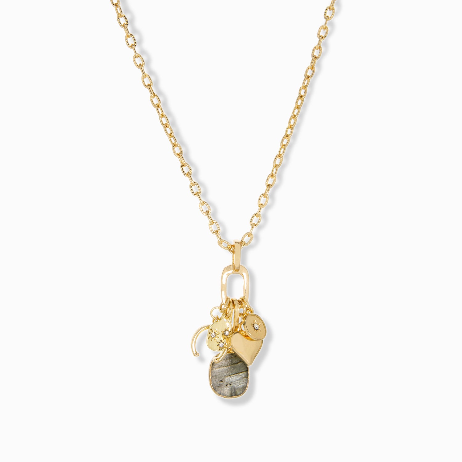 MARLYN SCHIFF  LLC lucky in love charm necklace