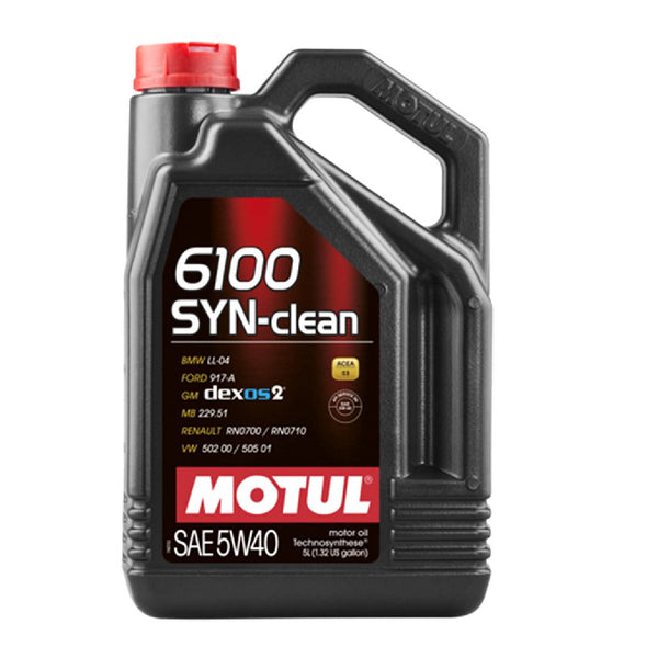 410011504_aae08f5d-e135-4b2c-b157-cae95c3aaf5d Motul 6100 Syn Clean 5W40 Engine Oil 5L