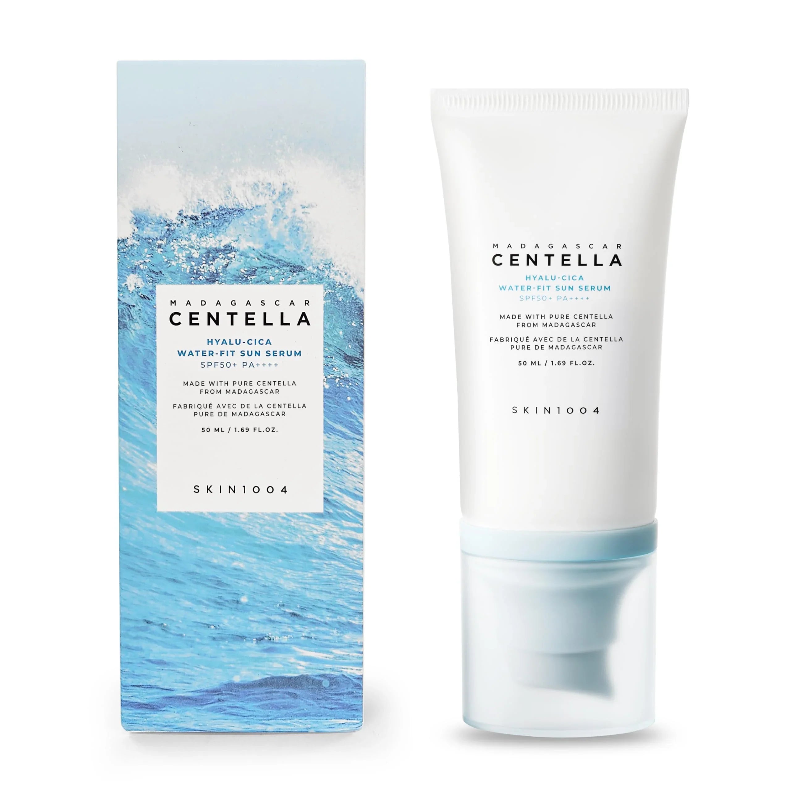 SKIN STORE Skin1004   Madagascar Centella Hyalu Cica Water Fit Sun Serum SPF 50+ PA++++ 50ml