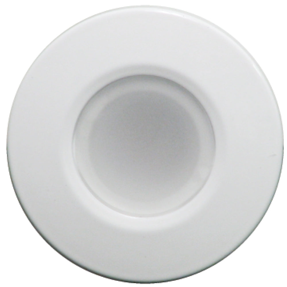 Lumitec Orbit   Flush Mount Down Light   White Finish   White Non Dimming [112523]