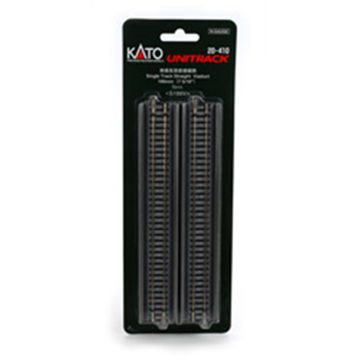 2297 Kato  186 mm Single Track Straight Viaduct