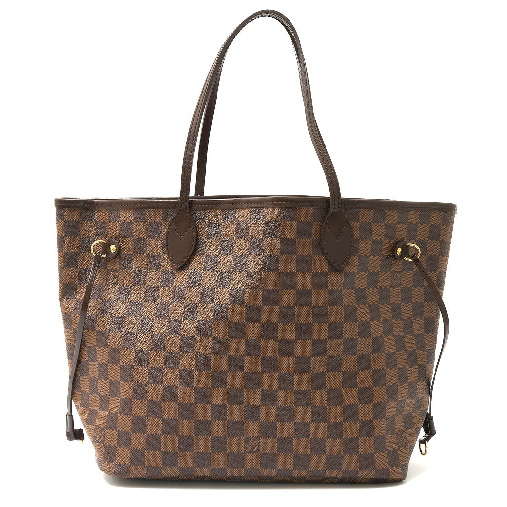2604 Louis Vuitton Damier Ebene Neverfull MM Tote