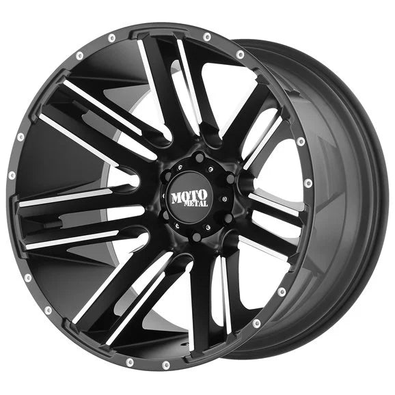 Moto Metal Series MO978 Razor Wheel for 07 24 Jeep Wrangler JL, JK & Gladiator JT