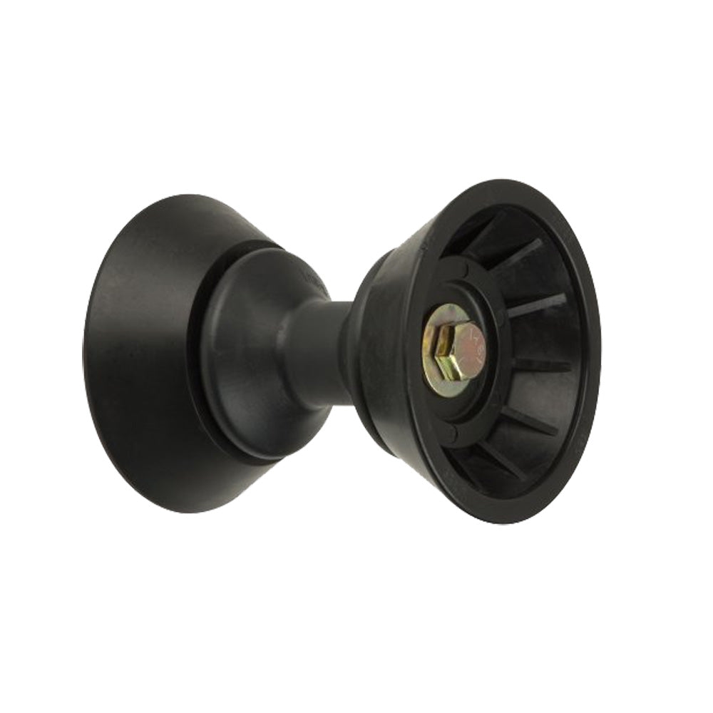 C.E. Smith 3" Bow Bell Roller Assembly   Black TPR [29332]