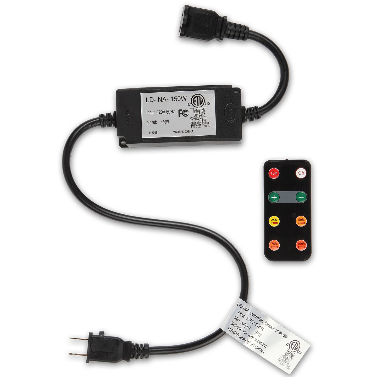 2232 Dimmer with Remote for Brightech's Ambience Pro LED String Lights