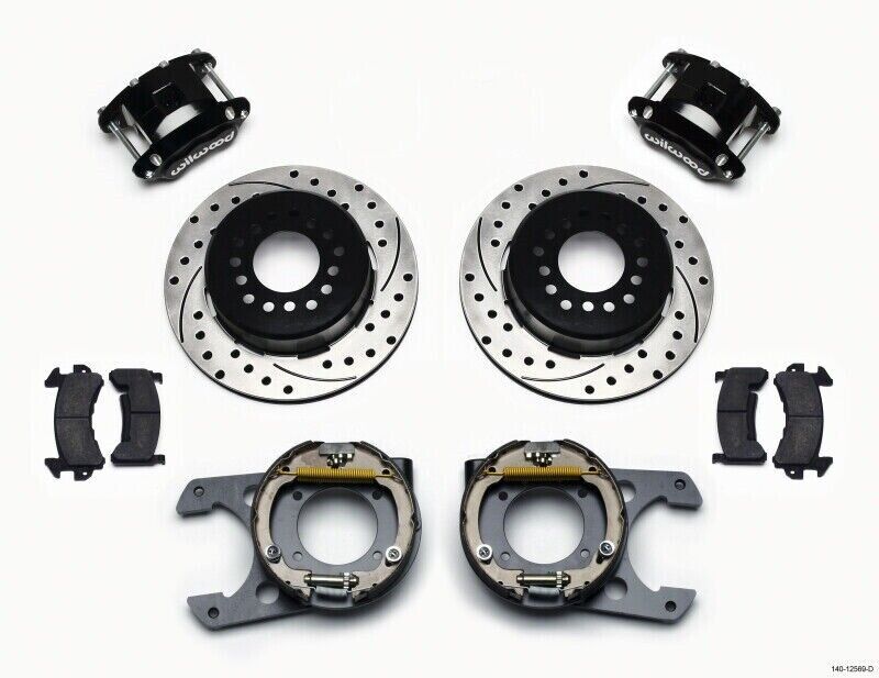 Wilwood 140 12569 D D154 Rear Parking Brake Kit For 1970 Chevrolet Blazer