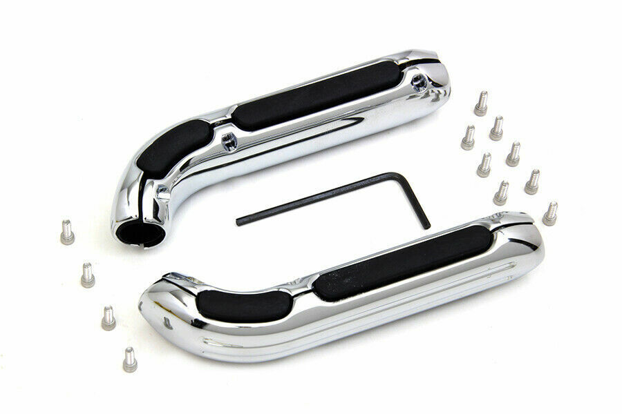 V TWIN MANUFACTURING Passenger Seat Handrail Cover Set for Harley Davidson by V Twin