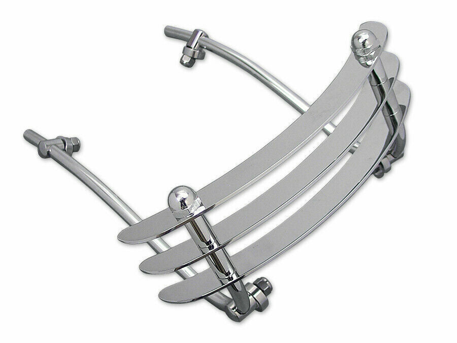V TWIN MANUFACTURING Chrome Front Fender Trim Bumper Grill for Harley Davidson by V Twin