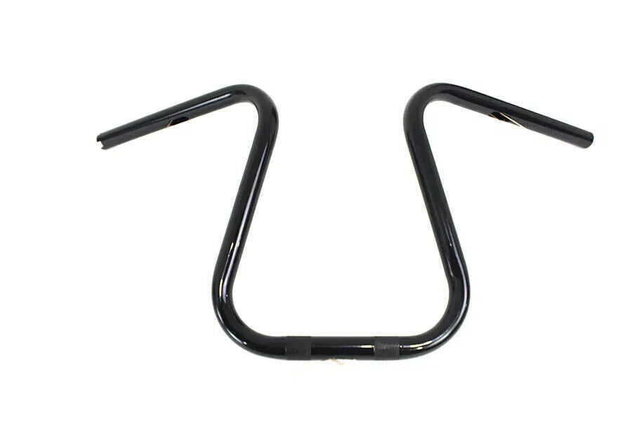 OCP PARTS WAREHOUSE Black 1 inch Loopy Handlebar with Indents fits Harley Davidson 25 0492